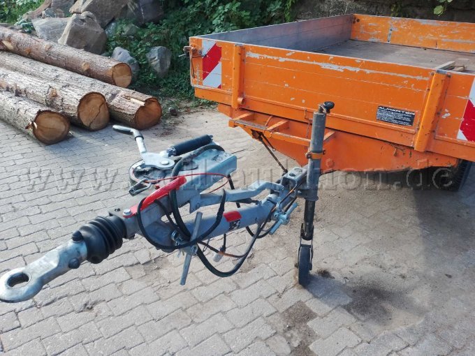 1 Auwärter tandem-kiepaanhanger, Paul, met Knott-dissel – foto 2 – kavel bij Zoll-Auktion, Wolfhagen