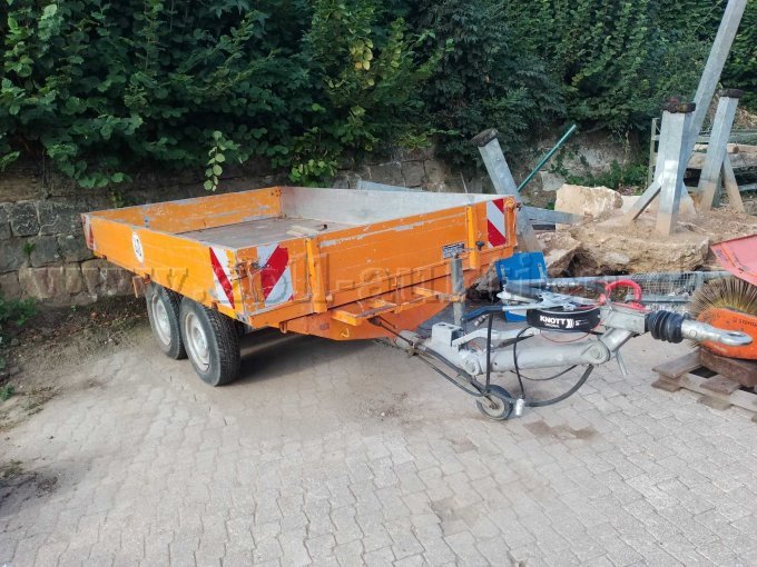1 Auwärter tandem-kiepaanhanger, Paul, met Knott-dissel – foto 6 – kavel bij Zoll-Auktion, Wolfhagen