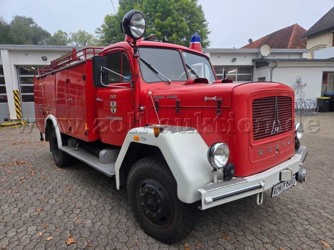 1 Tanklöschfahrzeug Magirus-Deutz TLF 16/24 T – Baujahr 1965 – foto 2 – kavel bij Zoll-Auktion, Visselhövede