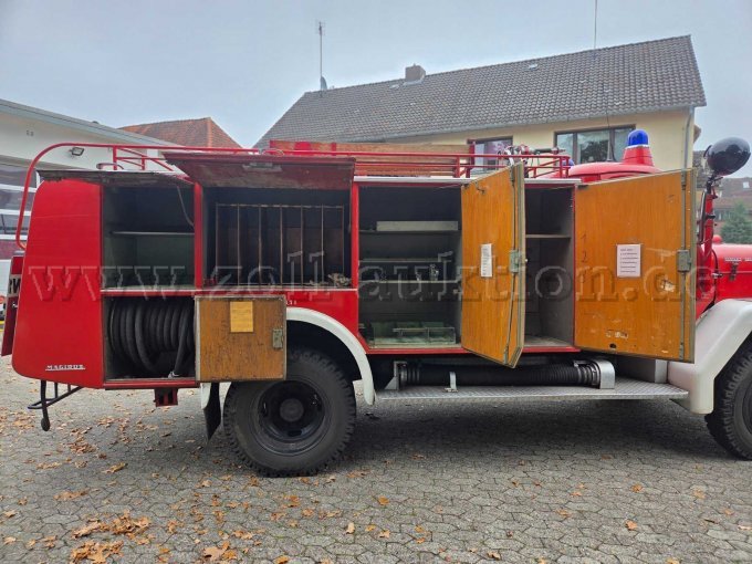 1 Tanklöschfahrzeug Magirus-Deutz TLF 16/24 T – Baujahr 1965 – foto 8 – kavel bij Zoll-Auktion, Visselhövede