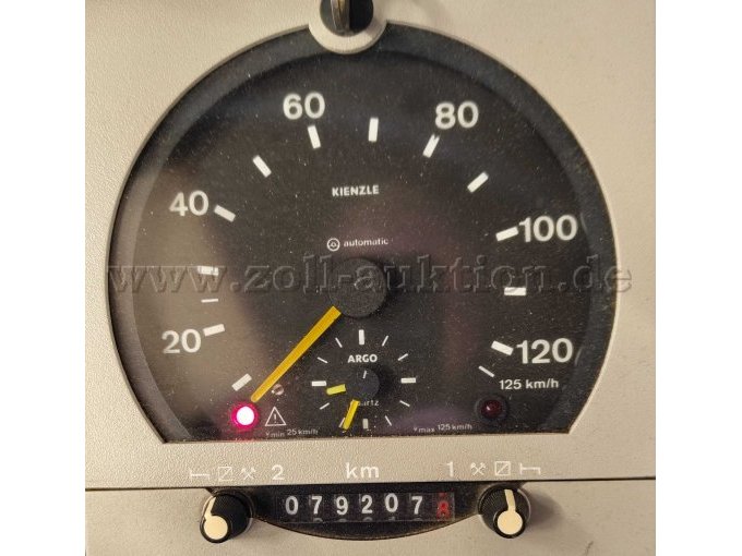 Detailansicht Tacho (Kilometerstand)