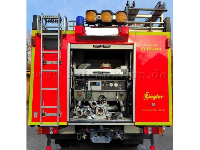 Ansicht Geräteraum Heck