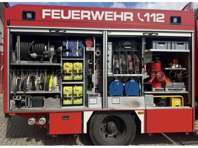 Seitenansicht mit Beladung (Beifahrerseite)