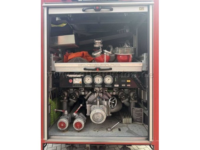 Heckansicht mit Beladung