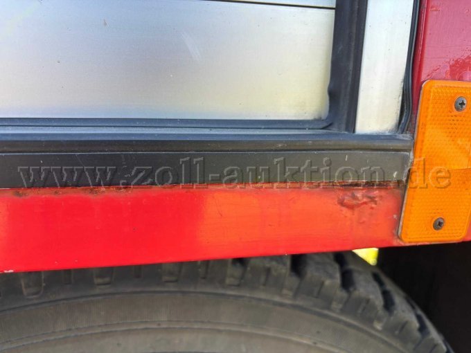 Roststelle am Ladeaufbau