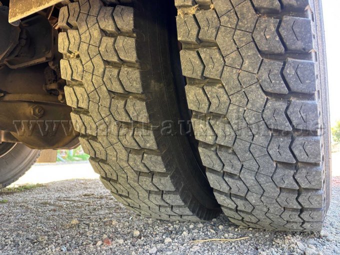 Reifenprofil Hinterachse