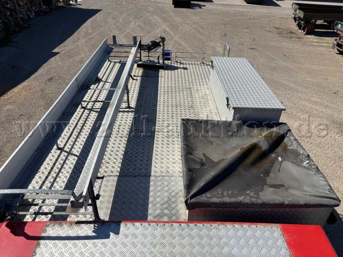 Dachaufbau mit Riffelblech