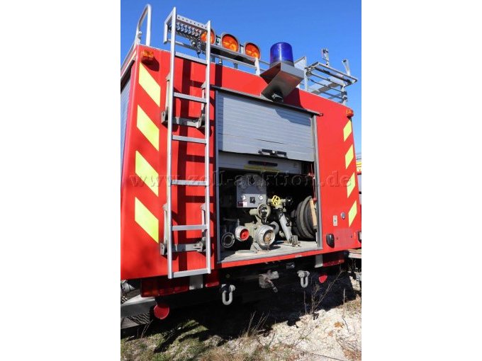 geöffneter Geräteraum Heck