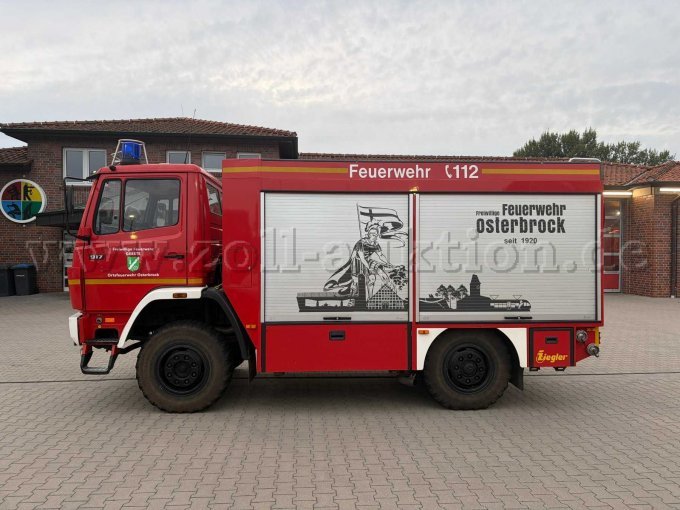 1 Tanklöschfahrzeug TLF 16/25 Tr - Mercedes-Benz 917 AF, Ziegler-Aufbau – foto 4 – kavel bij Zoll-Auktion, Geeste