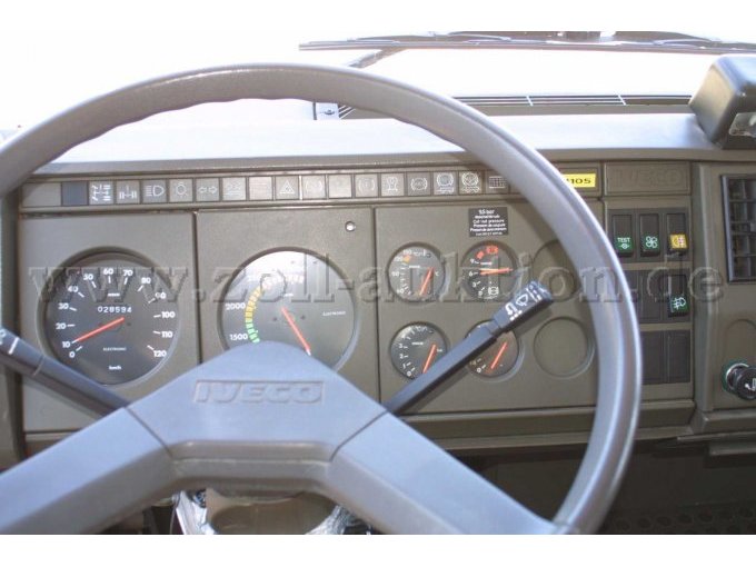 Tachostand und Cockpit