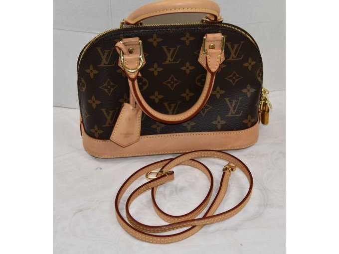 1 Tasche „Louis Vuitton“ Alma BB Monogram Canvas