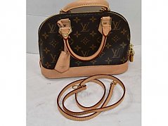 1 Tasche „Louis Vuitton“ Alma BB Monogram Canvas