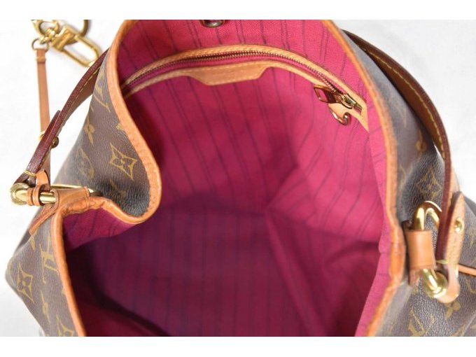 Sicht in die Tasche