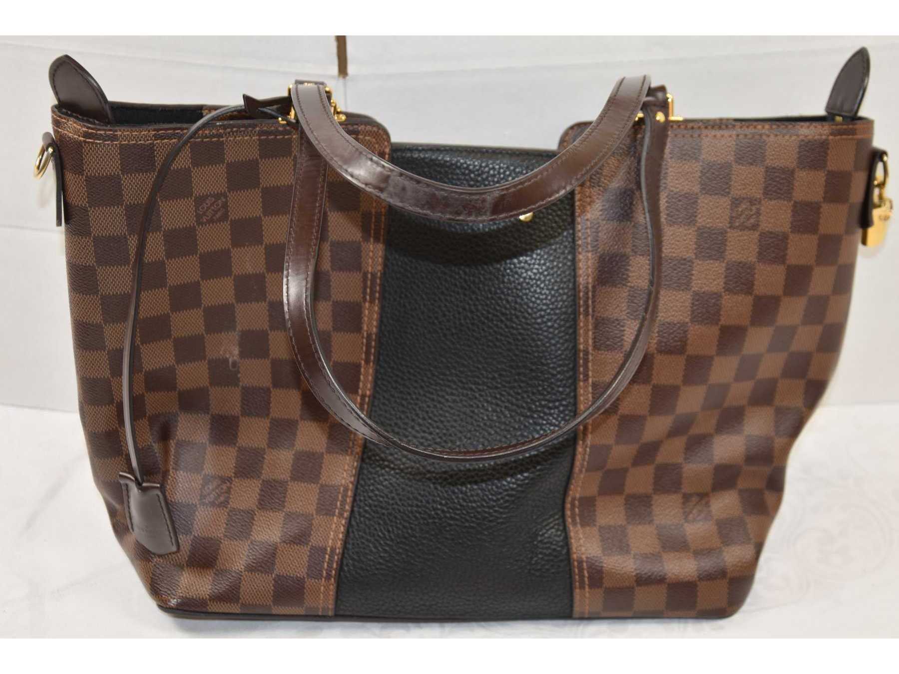 1 Tasche „Louis Vuitton“ Jersey Tote Bag Damier Ebene