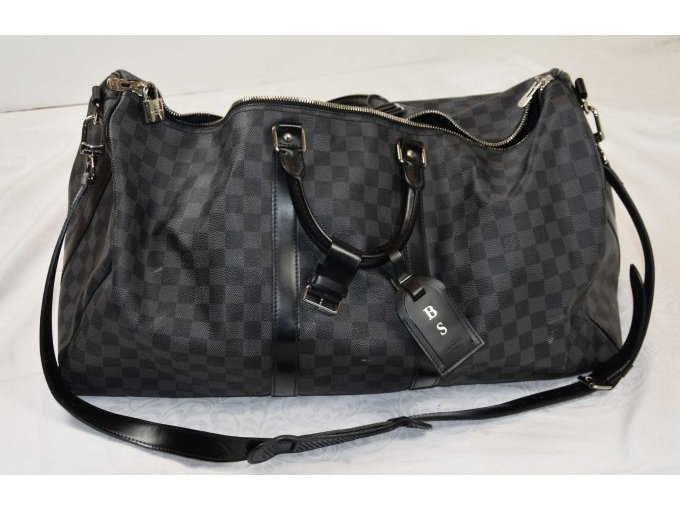 1 Tasche „Louis Vuitton“ Keepall 55 Damier Graphite 1 Tasche „Louis Vuitton“ Keepall 55 Damier Graphite
