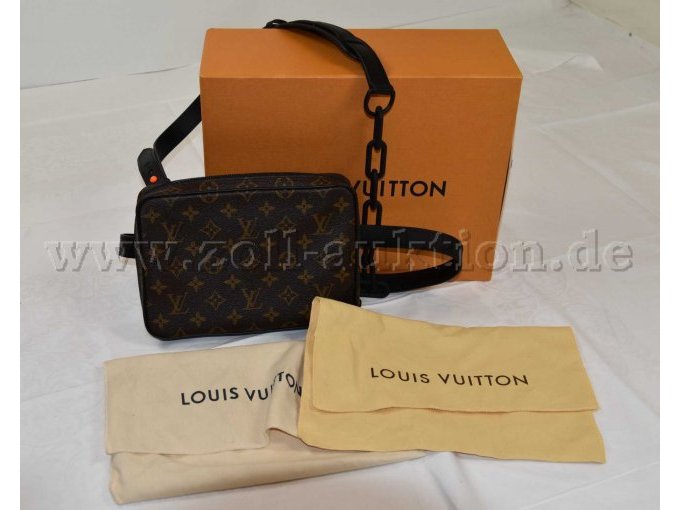 1 Tasche „Louis Vuitton“ Modell: Harness Utility Front Bag mit Staubbeutel und Louis Vuitton Box