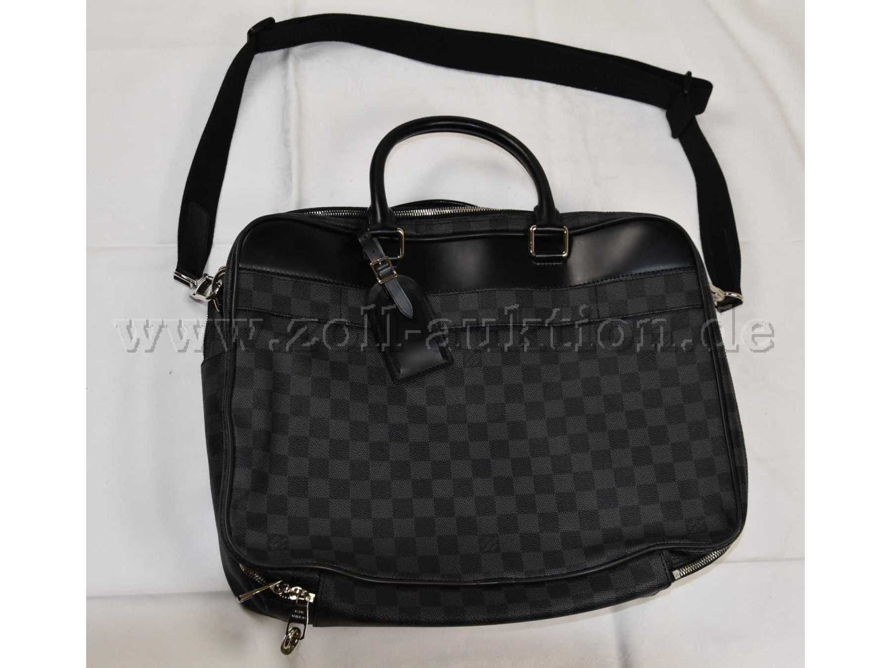 1 Tasche „Louis Vuitton“ Modell: Icare Damier Graphite - Seitenansicht