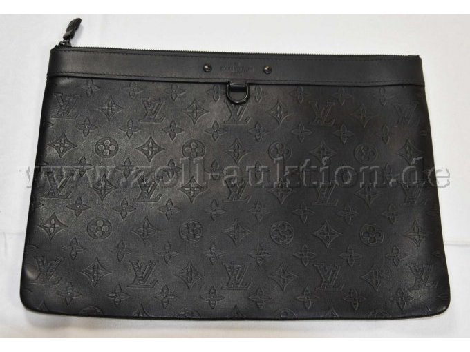 1 Tasche „Louis Vuitton“ Monogram Shadow Discovery Pochette GM - Frontansicht