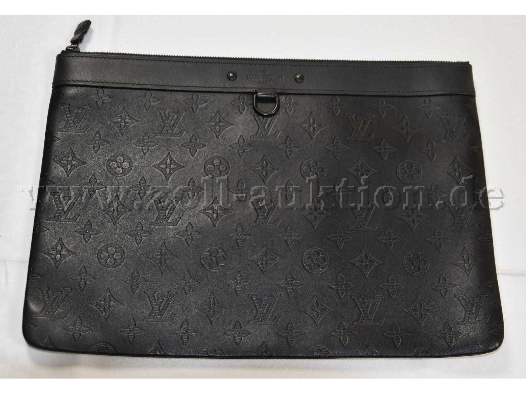 1 Tasche „Louis Vuitton“ Monogram Shadow Discovery Pochette GM - Frontansicht