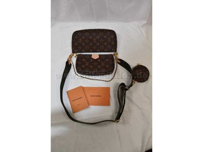 1 Tasche „Louis Vuitton“ Multi Pochett Accessoires - dreiteilig mit Schulterriemen