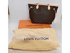 1 Tasche „Louis Vuitton“ Neverfull Monogram Canvas Cherry M 46987 mit Staubbeutel und Karton