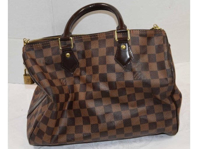 1 Tasche „Louis Vuitton“ Speddy 30 Damier Ebene
