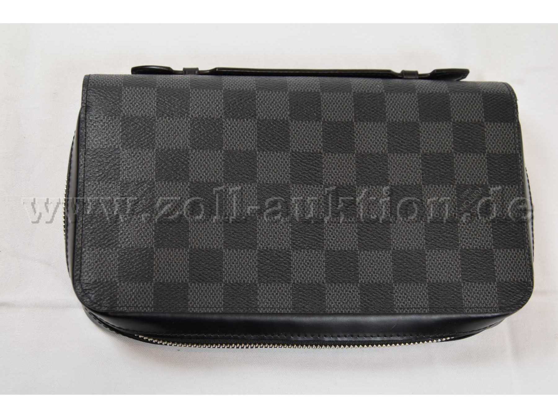 1 Tasche „Louis Vuitton“ Zippy XL Damier Graphite