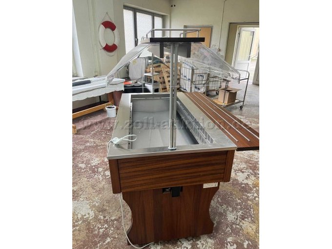 1 Tecfrigo ISOLA 4 M – gekühlte Buffet-/Salatbar mit Glasaufsatz, Baujahr 2014 – foto 4 – kavel bij Zoll-Auktion, Zeuthen