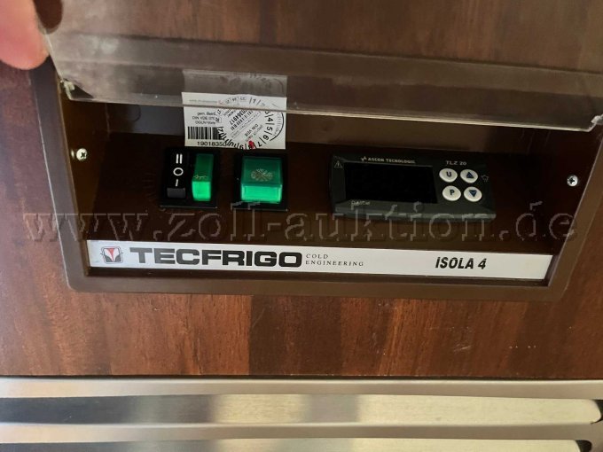 1 Tecfrigo ISOLA 4 M – gekühlte Buffet-/Salatbar mit Glasaufsatz, Baujahr 2014 – foto 9 – kavel bij Zoll-Auktion, Zeuthen