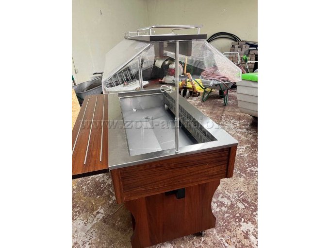 1 Tecfrigo ISOLA 4 M – gekühlte Buffet-/Salatbar mit Glasaufsatz, Baujahr 2014 – foto 3 – kavel bij Zoll-Auktion, Zeuthen