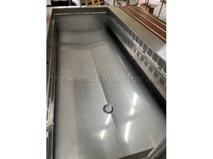 1 Tecfrigo ISOLA 4 M – gekühlte Buffet-/Salatbar mit Glasaufsatz, Baujahr 2014 – foto 6 – kavel bij Zoll-Auktion, Zeuthen