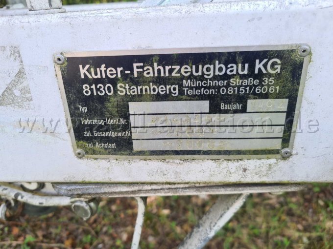 Anhänger Typschild 2