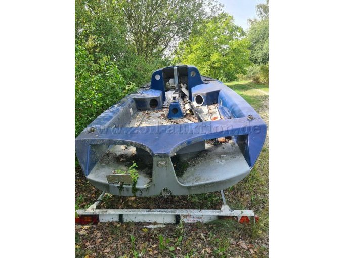 Boot + Anhänger hinten