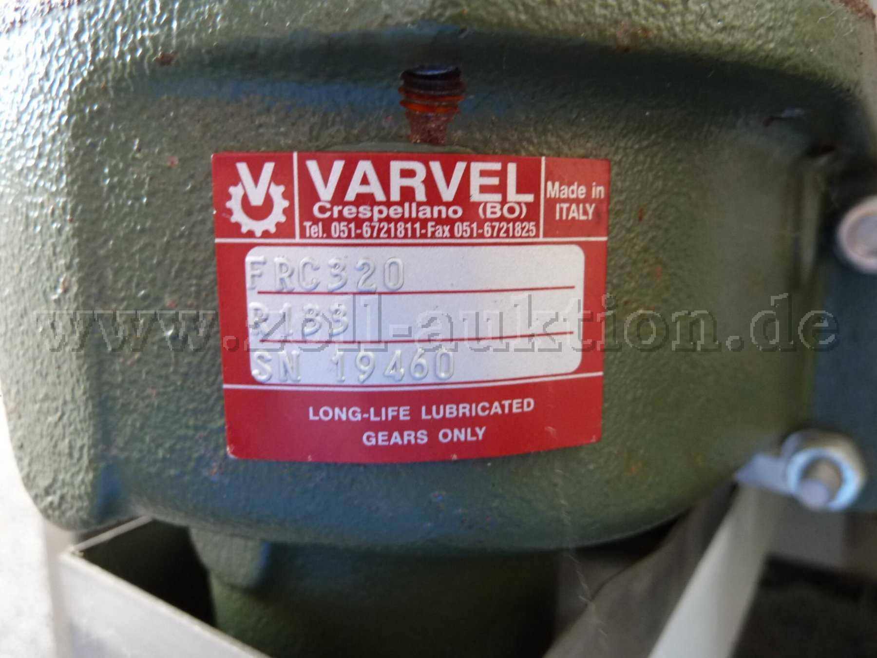 Typenschild Getriebe