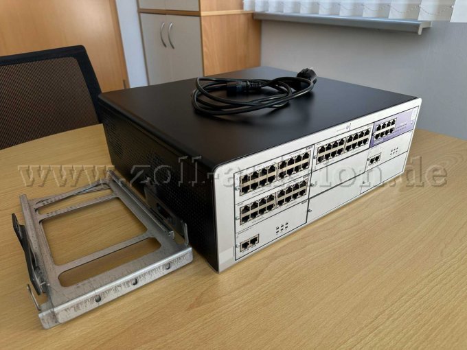 TK-Anlage Seitenansicht mit Schiene