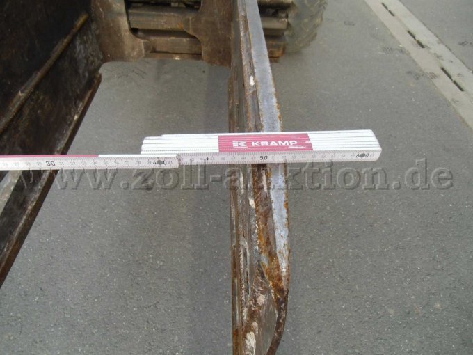 Breite Ballenklammer geschlossen