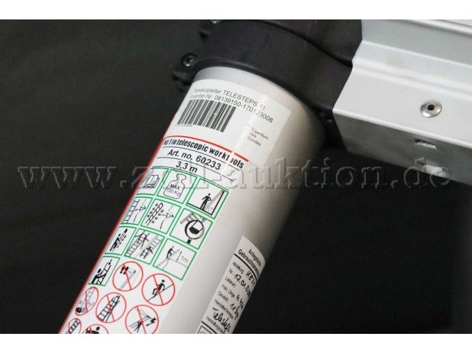 Beschriftung Artikelnummer