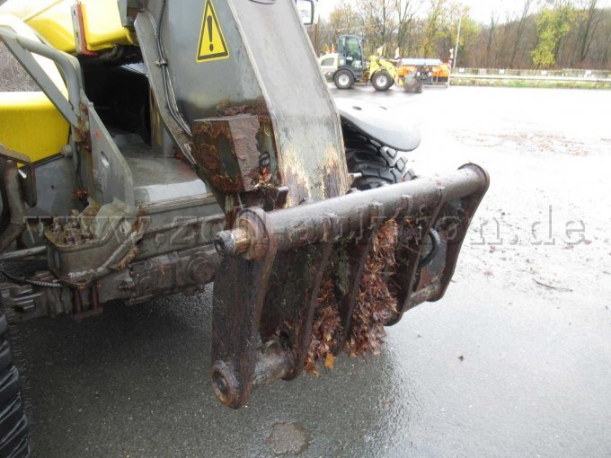 Aufnahmeplatte stark verrostet