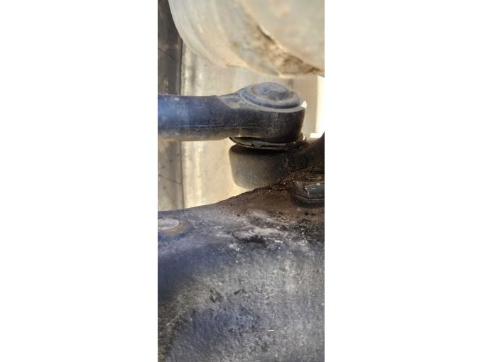 gerissene Manschette Spurstangenkopf