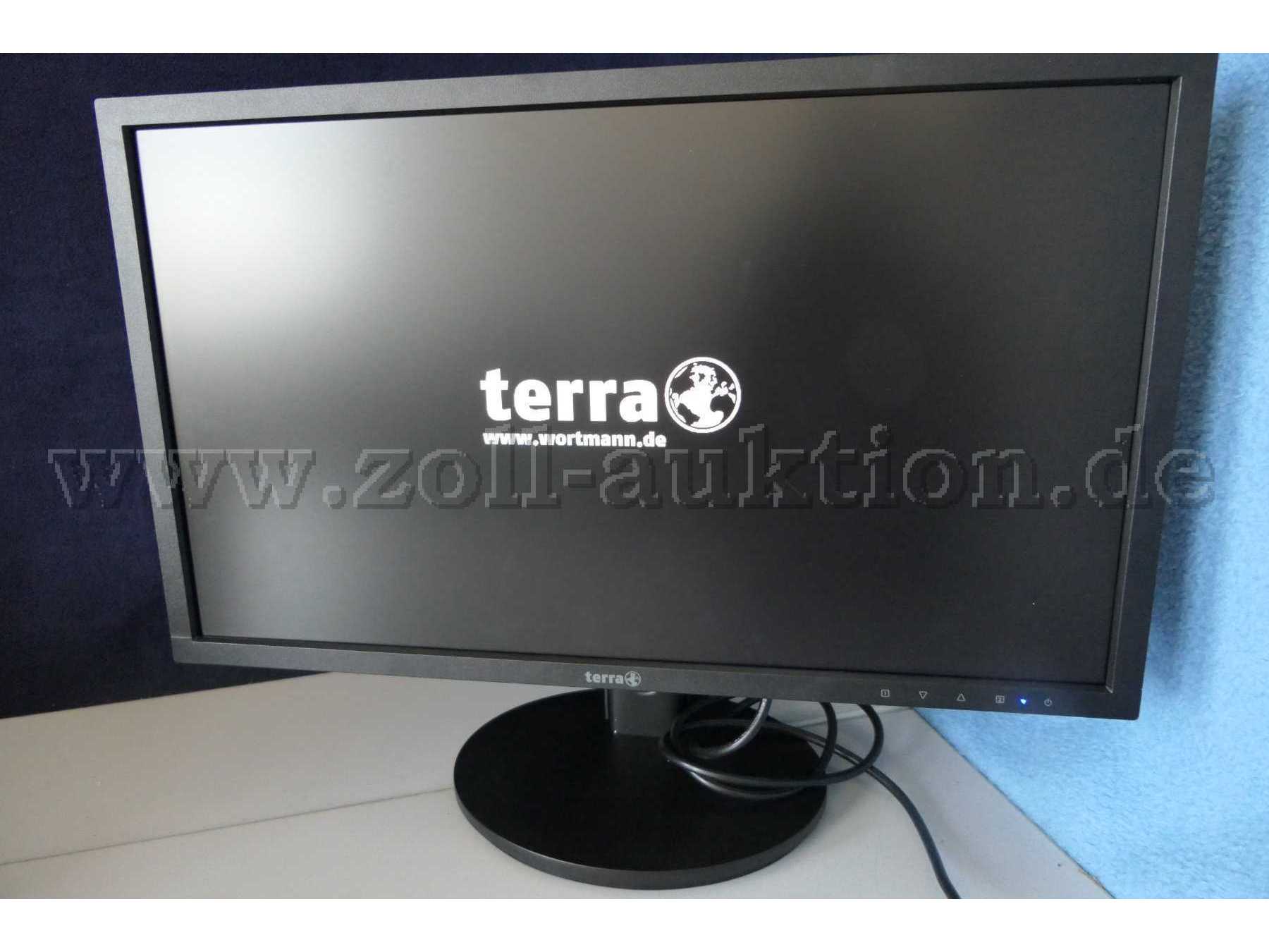 Der Monitor eingeschaltet