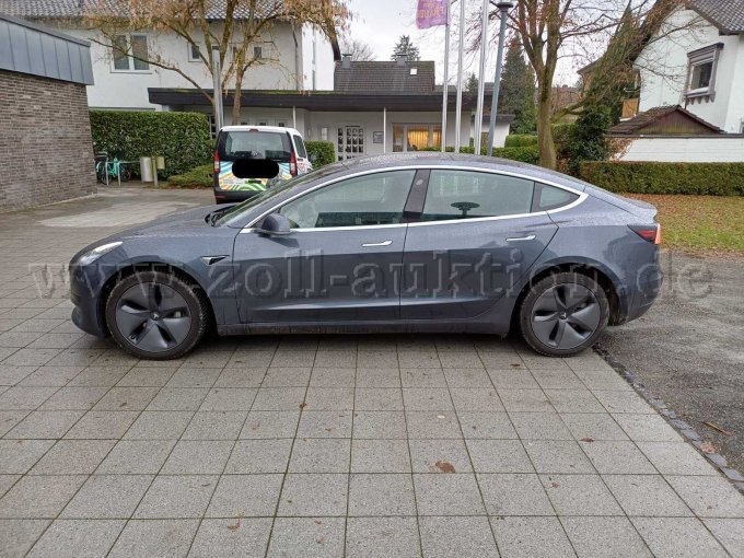 seitliche Ansicht Fahrer