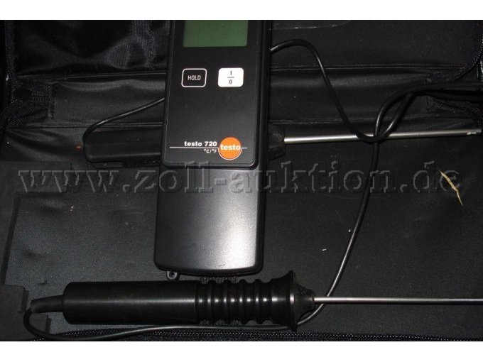 Das testo 720 Temperaturmessgerät.
