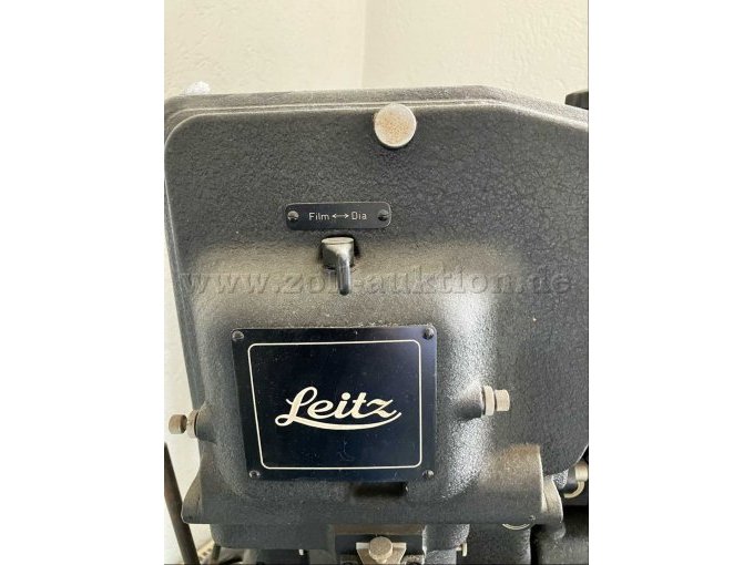 Leitz-Label mit Umschalter Film-/Diabetrieb