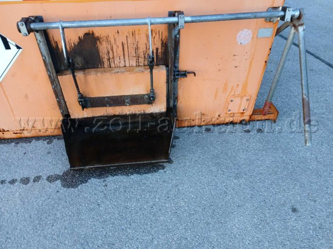 amtec Asphaltbox - Auslaufschütte