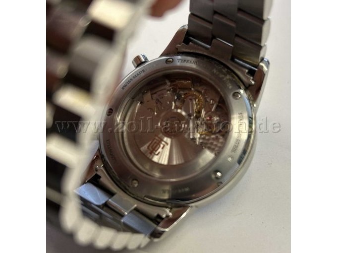 HAUTiffany&Co Autom. Chronogr. 171140673 Stahl/Stahlb