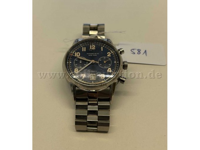 HAUTiffany&Co Autom. Chronogr. 171140673 Stahl/Stahlb HAUTiffany&Co Autom. Chronogr. 171140673 Stahl/Stahlb