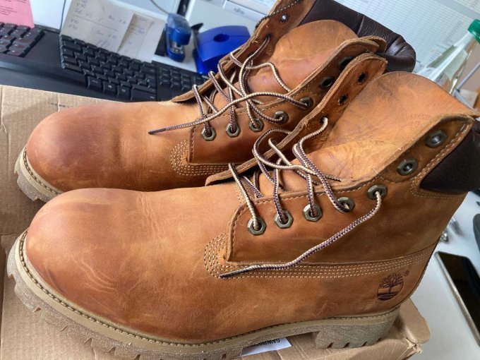 1 Timberland Authentics Herrenschuhe Gr. 44 braun – foto 5 – kavel bij Zoll-Auktion, Frankfurt am Main
