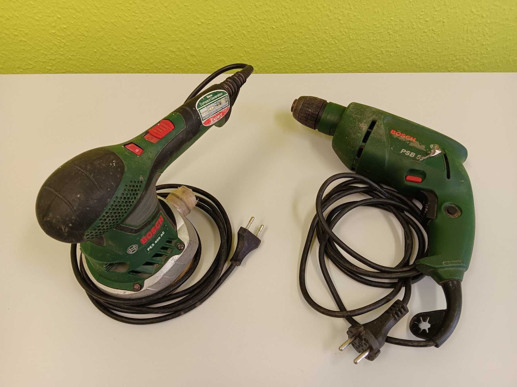 Bosch Exzenterschleifer & Bosch Bohrmaschine