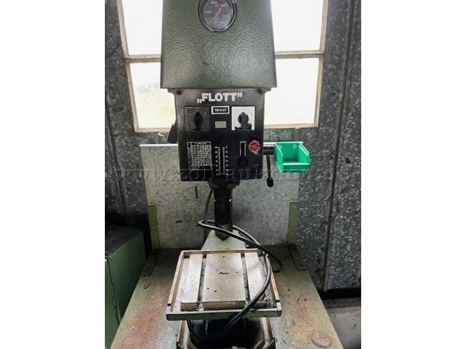 Tischbohrmaschine Flott_Frontansicht Tischbohrmaschine Flott_Frontansicht