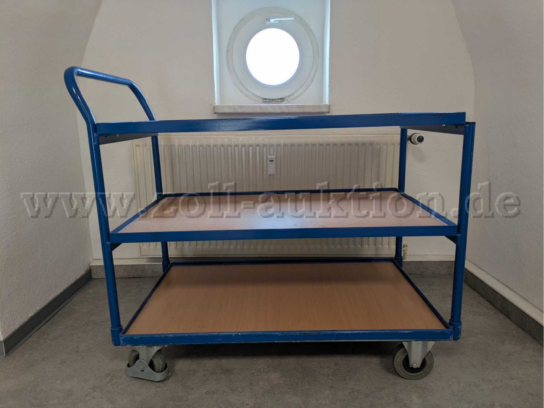 Tischwagen mit 3 Ablagen